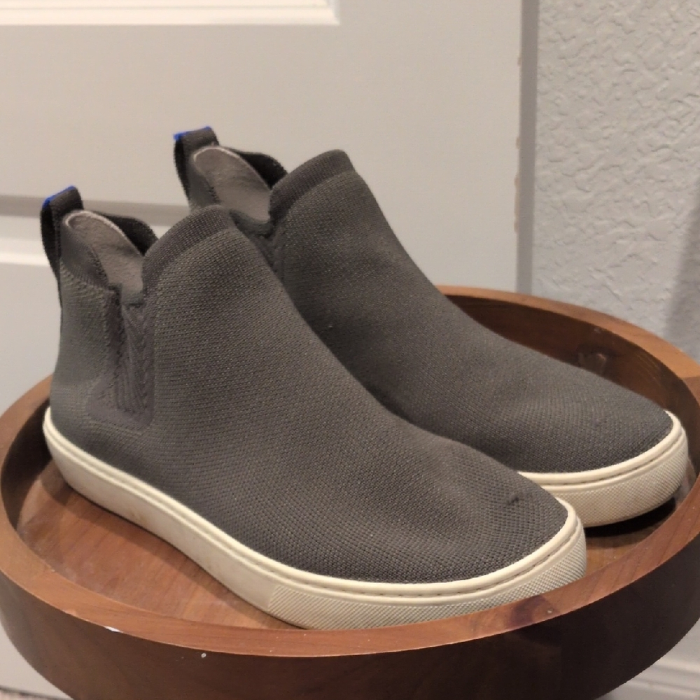 Olive Green Chelsea Rothy's Sneakers